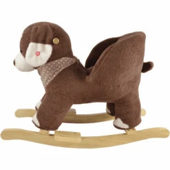 Knorr® Speelgoed Schommelend Dier "Oskar" Bruine Hond 8 Knorr® Speelgoed Schommelend Dier "Oskar" Bruine Hond -Kinderspeelgoed knorr speelgoed schommelend dier oskar bruine hond a296439 3