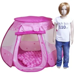 Knorr® Toys Speeltent Bella Met 100 Ballen 9 Knorr® Toys Speeltent Bella Met 100 Ballen -Kinderspeelgoed knorr toys speeltent bella met 100 ballen a111229 4