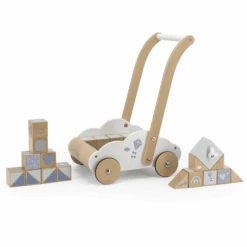 Label-Label - Baby Walker - Blauw 8 Label-Label - Baby Walker - Blauw -Kinderspeelgoed label label baby walker blauw a393357 3