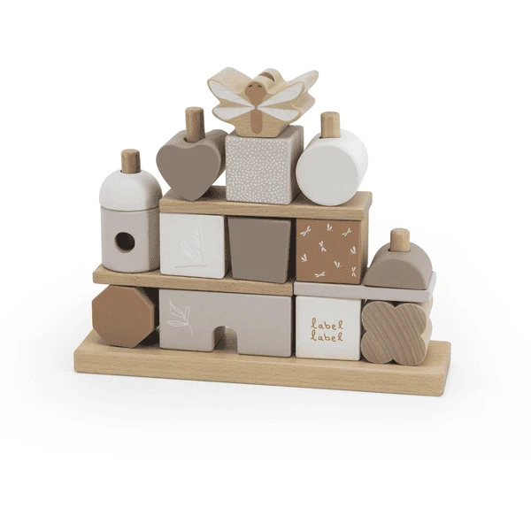 Label Label - Stapelblokken - Nougat 1 Label Label - Stapelblokken - Nougat