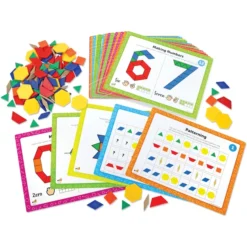Learning Resources ® Patroon Blok Wiskunde Activity Set -Kinderspeelgoed learning resources patroon blok wiskunde activity set a375993 2