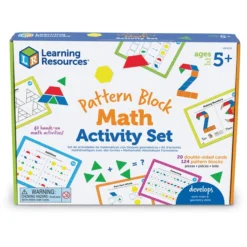 Learning Resources ® Patroon Blok Wiskunde Activity Set -Kinderspeelgoed learning resources patroon blok wiskunde activity set a375993 3