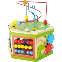 Small Foot LEGLER Motoriekkubus Safari 7 Small Foot LEGLER Motoriekkubus Safari -Kinderspeelgoed legler motoriekkubus safari a155584 2