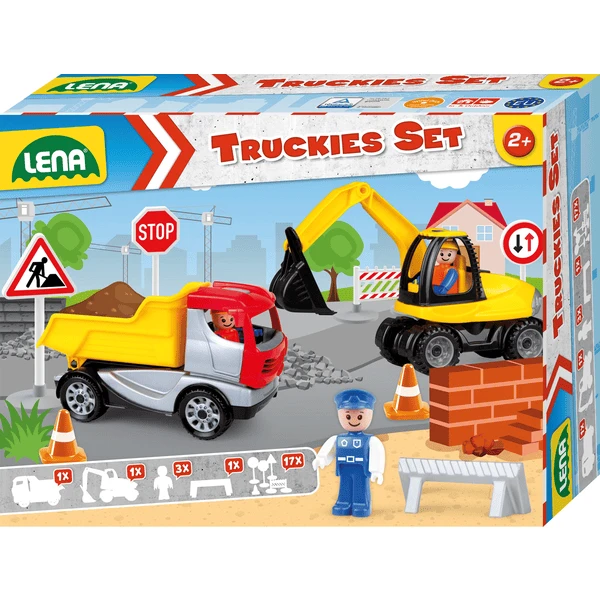 LENA ® Truck Set Bouwplaats 1 LENA ® Truck Set Bouwplaats