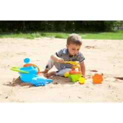 LENA Zandset Blauw, 10-delig 9 LENA Zandset Blauw, 10-delig -Kinderspeelgoed lena zandset blauw 10 delig a132840 4