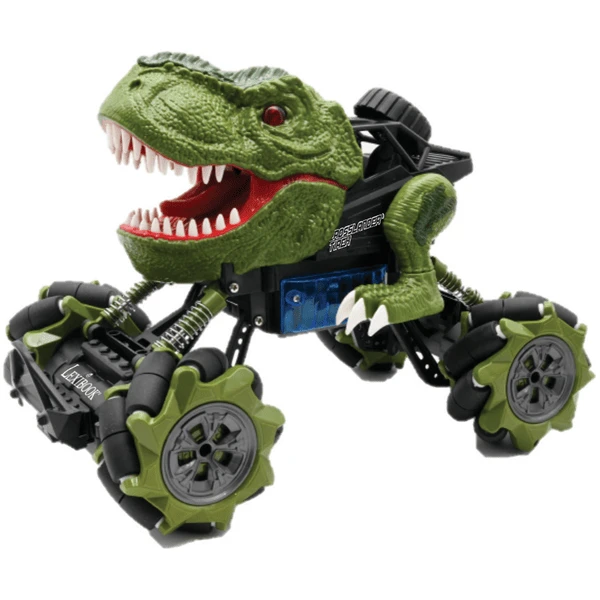 LEXIBOOK Cross Lander® Tirex - Op Afstand Bestuurbare Dinosaurusauto, Gekke Stunts, Spuugt Rook 4 LEXIBOOK Cross Lander® Tirex - Op Afstand Bestuurbare Dinosaurusauto, Gekke Stunts, Spuugt Rook - Afbeelding 4
