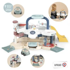 Little Smoby Meerdere Garages -Kinderspeelgoed little smoby meerdere garages a354400 3