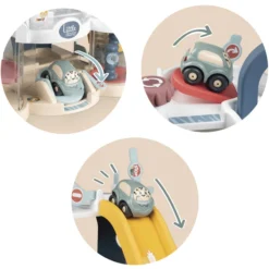 Little Smoby Meerdere Garages -Kinderspeelgoed little smoby meerdere garages a354400 4