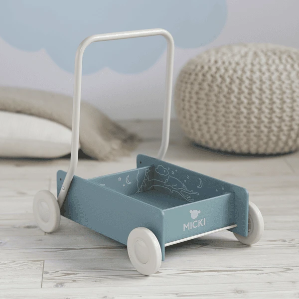 Micki Baby Walker Blauw 2 Micki Baby Walker Blauw - Afbeelding 2