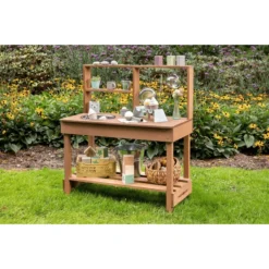 MUDDY BUDDY Speelkeuken Voor Buiten "Mud Starter" Cacaobruin -Kinderspeelgoed muddy buddy speelkeuken voor buiten mud starter cacaobruin a412396 3