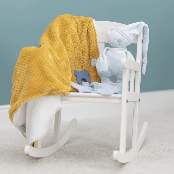 Nattou Bijtring + Knuffeldoekje Blauw 3 Nattou Bijtring + Knuffeldoekje Blauw - Afbeelding 3