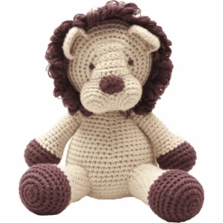 Nature Zoo Of Denmark Gehaakte Knuffelleeuw, Beige