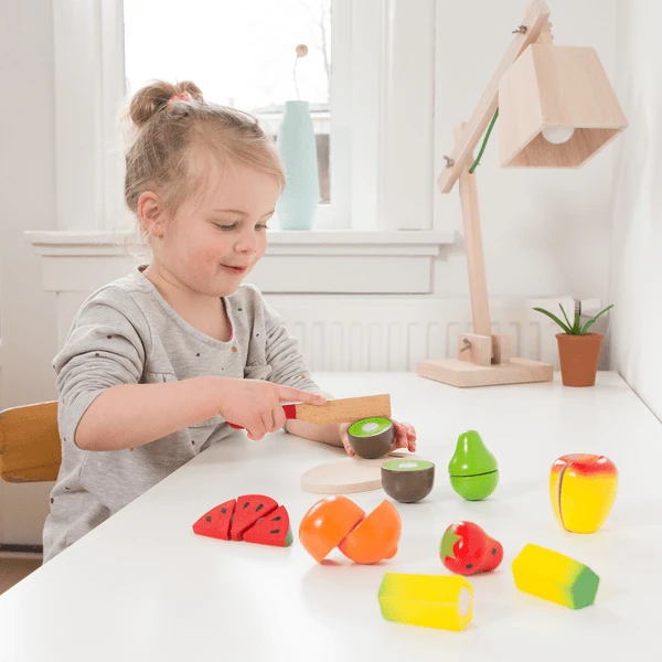 New Classic Toys® New Class Ic Toys Kleurrijk Gesneden Fruit 2 New Classic Toys® New Class Ic Toys Kleurrijk Gesneden Fruit - Afbeelding 2
