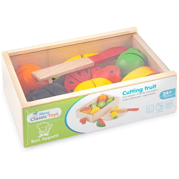 New Classic Toys® New Class Ic Toys Kleurrijk Gesneden Fruit 4 New Classic Toys® New Class Ic Toys Kleurrijk Gesneden Fruit - Afbeelding 4