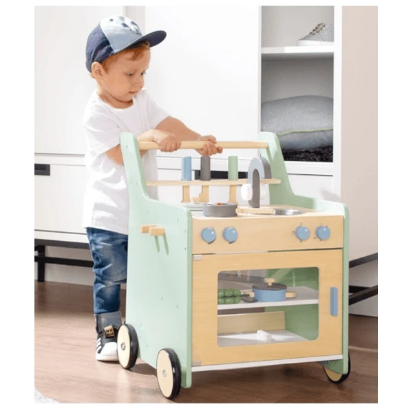 Pinolino Babywandelaar Kalle Pastelgroen 5 Pinolino Babywandelaar Kalle Pastelgroen - Afbeelding 5