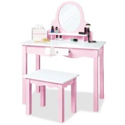 Pinolino Kinderkaptafel Jasmin Incl. Krukje, Roze