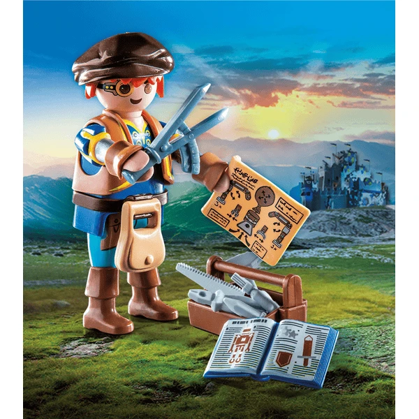PLAYMOBIL ® Novelmore - Dario Met Gereedschap 3 PLAYMOBIL ® Novelmore - Dario Met Gereedschap - Afbeelding 3