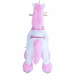 PonyCycle ® Roze Eenhoorn Met Rem - Klein 7 PonyCycle ® Roze Eenhoorn Met Rem - Klein -Kinderspeelgoed ponycycle roze eenhoorn met rem klein a313691 2