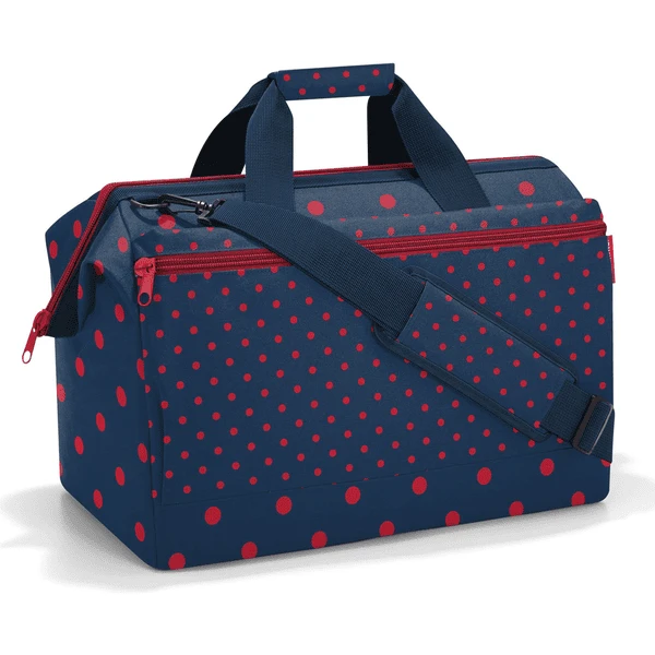 Reisenthel ® Allround Er L Pocket Gemengde Stippen Rood 1 Reisenthel ® Allround Er L Pocket Gemengde Stippen Rood