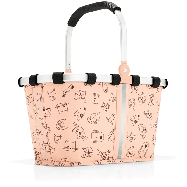 Reisenthel® Carrybag XS Kids Cats And Dogs Roze 1 Reisenthel® Carrybag XS Kids Cats And Dogs Roze
