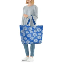 Reisenthel ® Shopper XL Batik Sterk Blauw -Kinderspeelgoed reisenthel shopper xl batik sterk blauw a317984 3