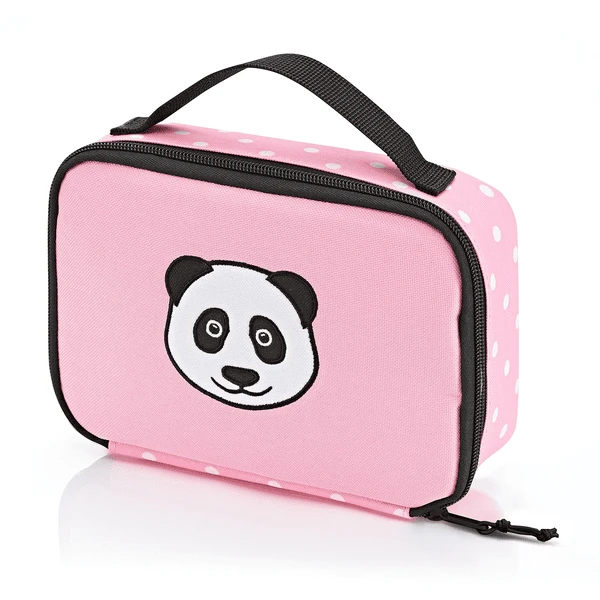 Reisenthel ® Thermokoffer Kinderen Panda, Stippen Roze 1 Reisenthel ® Thermokoffer Kinderen Panda, Stippen Roze