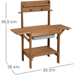 Roba Speelkeuken Outdoor Midi Bruin -Kinderspeelgoed roba speelkeuken outdoor midi bruin a284398 2