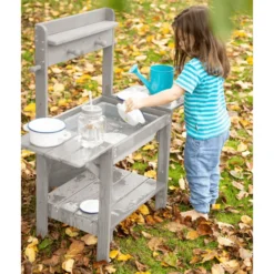 Roba Speelkeuken Outdoor Midi Grijs -Kinderspeelgoed roba speelkeuken outdoor midi grijs a284397 3