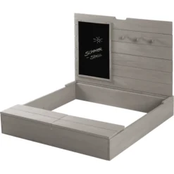 Roba Zandbak Met Deksel, Bord En Haken -Kinderspeelgoed roba zandbak met deksel bord en haken a307788 3