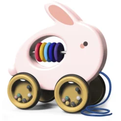 Scandinavian Baby Products Trekkende Konijn 9 Scandinavian Baby Products Trekkende Konijn -Kinderspeelgoed scandinavian baby products trekkende konijn a363737 4