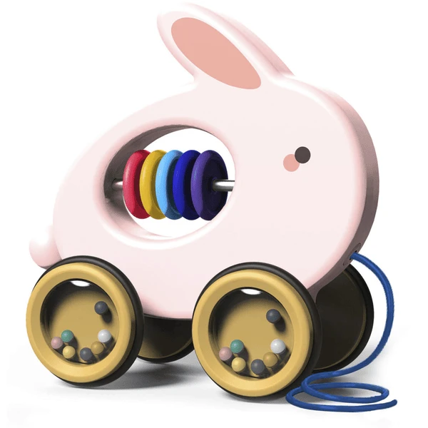 Scandinavian Baby Products Trekkende Konijn 1 Scandinavian Baby Products Trekkende Konijn