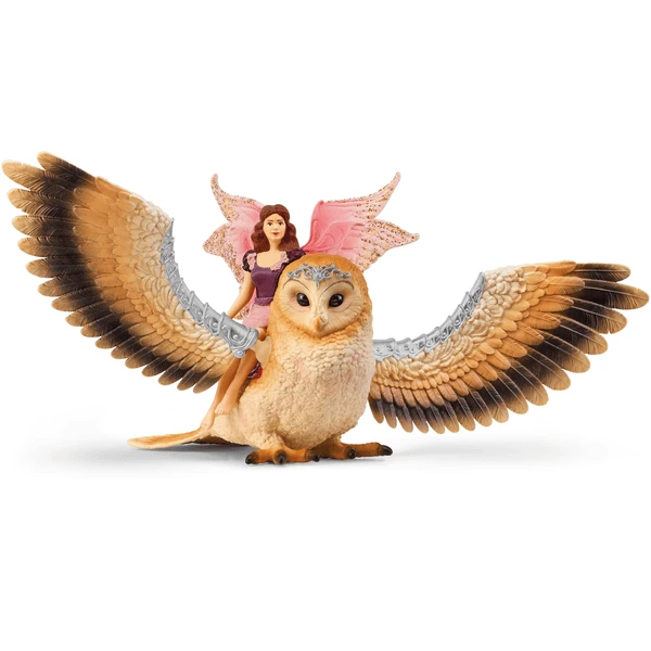 Schleich ® Elf Op Glitter Uil V2 70789 3 Schleich ® Elf Op Glitter Uil V2 70789 - Afbeelding 3
