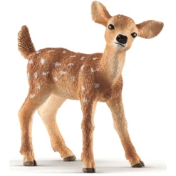 Schleich Witstaart Hert Kalf 14820
