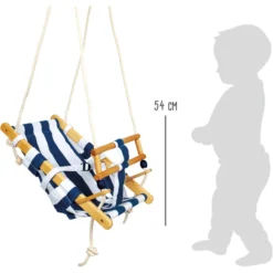Small Foot Baby Schommel Maritiem -Kinderspeelgoed small foot baby schommel maritiem a353041 3