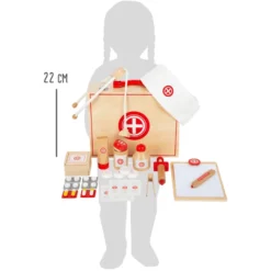 Small Foot ® Dokterspraktijk Natuurlijk Hout 9 Small Foot ® Dokterspraktijk Natuurlijk Hout -Kinderspeelgoed small foot dokterspraktijk natuurlijk hout a304587 4