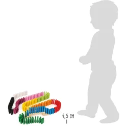 Small Foot ® Domino Rally XXL -Kinderspeelgoed small foot domino rally xxl a303242 4