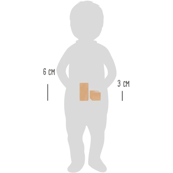 Small Foot ® Houten Blokken Safari 2 Small Foot ® Houten Blokken Safari - Afbeelding 2