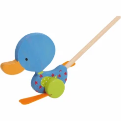 Kinderspeelgoed -Kinderspeelgoed small foot loopstok eend matheo a281910 1