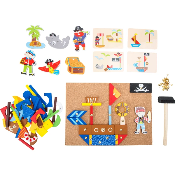 Small Foot ® Piraat Hamer Spel 2 Small Foot ® Piraat Hamer Spel - Afbeelding 2