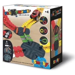 Smoby Flextreme Multi-Race Track Set Crossing En Turnout