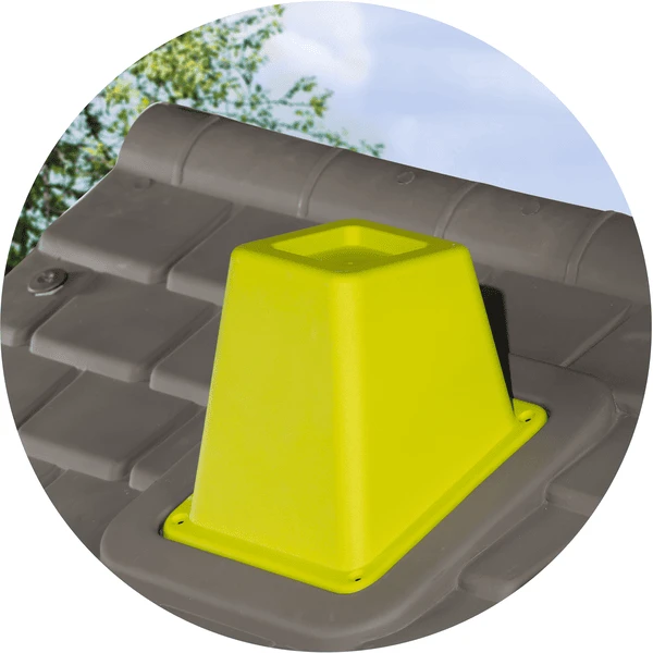 Smoby Speelhuis Neo Jura Lodge Accessoires Schoorsteen 5 Smoby Speelhuis Neo Jura Lodge Accessoires Schoorsteen - Afbeelding 5