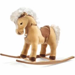 STEIFF Hobbelpaard „Pony Franzi“ 70 Cm Blond