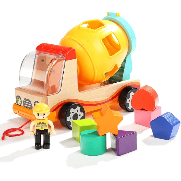 TopBright Toys® Bouwvoertuig Met Vorm-leerspel 1 TopBright Toys® Bouwvoertuig Met Vorm-leerspel