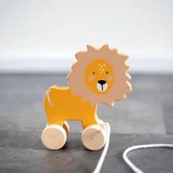 Tryco Houten Trekspeelgoed - Leeuw 9 Tryco Houten Trekspeelgoed - Leeuw -Kinderspeelgoed tryco houten trekspeelgoed leeuw a393302 4