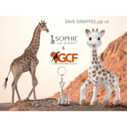 VULLI Sophie La Girafe® Special Edition "Bescherm De Giraffen" Incl. Sleutelhanger -Kinderspeelgoed vulli sophie la girafe special edition bescherm de giraffen incl sleutelhanger a329349 2