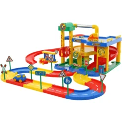 WADER Garage Nr. 1 Met Straatset En Auto's