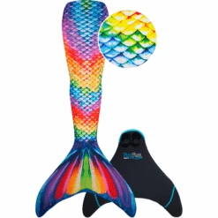 Kinderspeelgoed 21 XTREM Toys And Sports - FIN FUN Zeemeermin Mermaidens Original Maat Adult XS Rainbow Reef