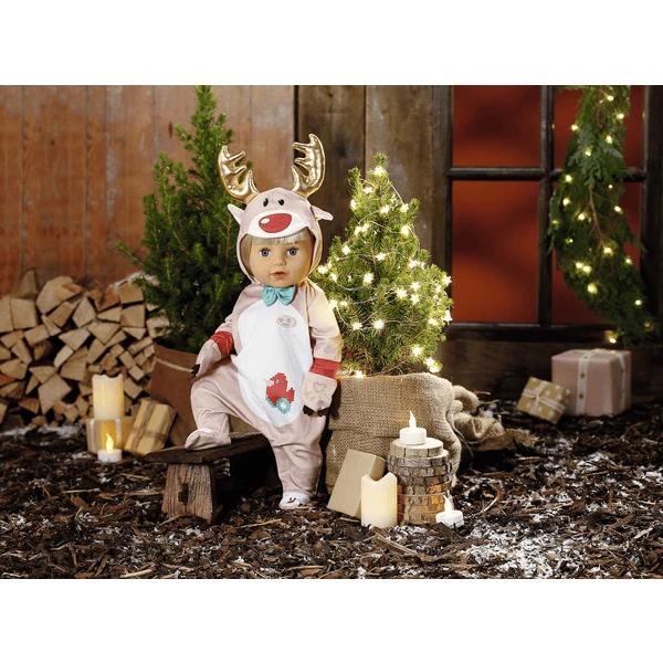 Zapf Creation BABY Born® Rendier Onesie 43 Cm 3 Zapf Creation BABY Born® Rendier Onesie 43 Cm - Afbeelding 3